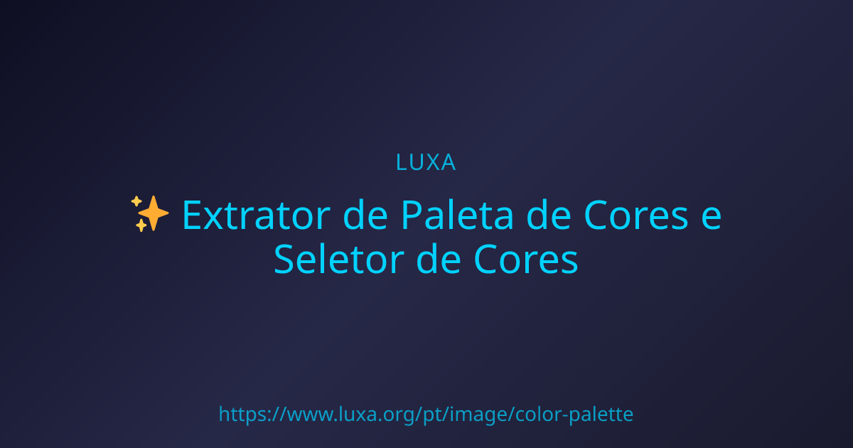 Extrator de Paleta de Cores e Seletor de Cores