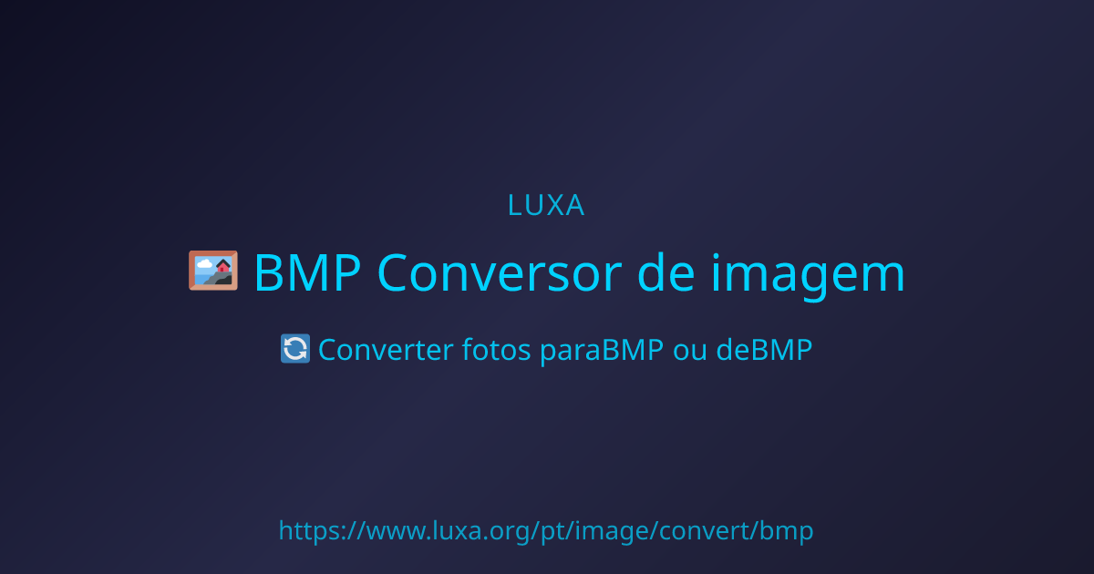 Convert Bmp BMP Conversor de imagem
